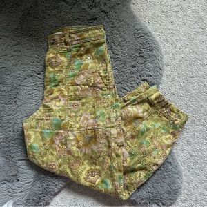 Anthropologie Cargo Balloon Capris